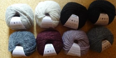 119 €/1 kg Snowflake  Strickgarn mit Glanz 50 g Wolle Schachenmayr  - Bild 1 von 2