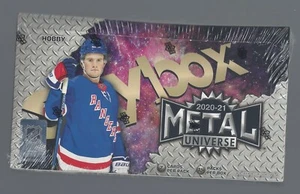 UPPER DECK 2020-21 SKYBOX METAL UNIVERSE FACTORY SEALED HOCKEY HOBBY BOX - Picture 1 of 1