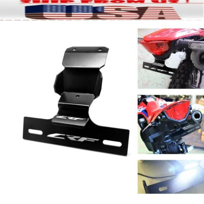 Держатель номерного знака для HONDA CRF 300L / Rally Fender Eliminator хвост аккуратный светодиодный - Изображение 1 из 4