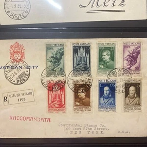 Vatican Cover Not Fdc But Cancelled 2 Days After Issue. - Picture 1 of 1