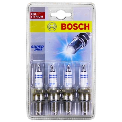 Set of 4 Bosch Spark Plugs for Ford Meteor GC 1.6L B6 4cyl 1597cc 1985~1987 - image 1 of 2
