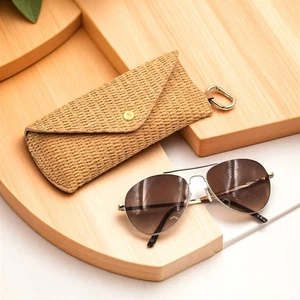 Bohemian Style Eyeglass Case Soft Protective Glasses Box Travel Outdoor - Picture 1 of 9