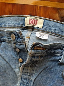 Vintage Levi 501 Jeans size 40x30 About 1999 - Picture 1 of 5