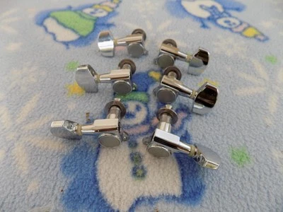 Epiphone Korean Made 3L/3R tuning Pegs, Bushings,Washers,and Screws Included - Image 1 of 4
