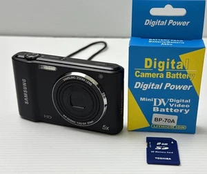 Samsung Compact Digital Camera (ES90) 14.2MP Black, Excellent Cond. w/ Battery - Picture 1 of 24