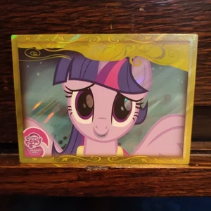 My Little Pony FiM Fun Pack Serie 2 Twilight Sparkle Gold Foil Karte #G4 - Bild 1 von 2