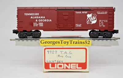 LIONEL 3-RL O 1973 LCCA CONVENTION TAG TENNESSE, ALABAMA & GEORGIA BC 6-9727 NIB - Image 1 of 4
