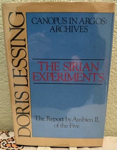 Doris Lessing / Sirian Experiments The Report by Ambien II Of The Five 1st 1981 - Picture 1 of 1
