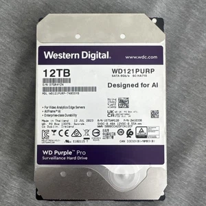 Western Digital Purple Pro WD121PURP 12 TB Hard Drive - 3.5" Internal - SATA - Afbeelding 1 van 1