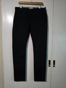 Mens JUST JEANS Black Cotton Chino Pants - Size 32" (T11) - Picture 1 of 3