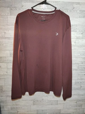 Reel Legends Free line Men’s Large Long Sleeve Burgundy Red - Image 1 of 4