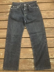 Jean Droit Chevignon W 32 - Brut Coton Boutons - Très Bon État - Imagen 1 de 7