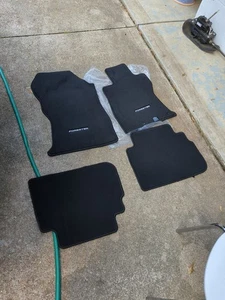 New OEM 2019-2024 Subaru Forester Black 4 Piece Carpet Floor Mats Set J501SSJ000 - Picture 1 of 5