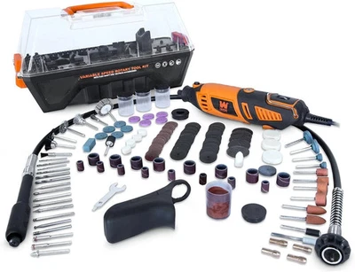 WEN 23190 1.3A Variable Speed Steady-Grip Rotary Tool with 190-Piece Accessories - Image 1 of 4