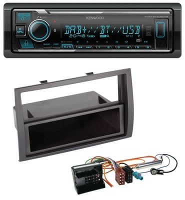 Kenwood Bluetooth MP3 DAB USB Autoradio für Citroen Jumper 2006-2011 Quadlock - Bild 1 von 4