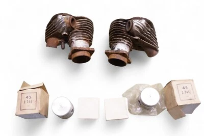 1936 Harley RL R V WL Flathead Knucklehead 45 OEM JD *2736 Cylinders  - Image 1 of 4