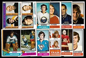 1974-75 OPC O PEE CHEE NHL HOCKEY CARD ERROR & VARIATION 1-132 SEE LIST