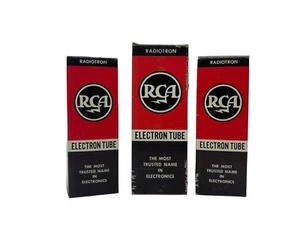 Lot of 3 RCA Electron Tubes 56 - Picture 1 of 3