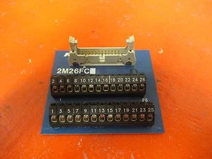 RDI INTERFACE TERMINAL BLOCK BOARD CARD 2M26FC 620-0995 REV 1 USED - Picture 1 of 7