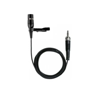 Lavalier Clip on Microphone for Sennheiser SK 100 G4 Bodypack Transmitter Black - Image 1 of 3