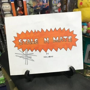 Actor Shia Labeouf Self Published Art Signed Book Stale N Mate - Made on a Mac - Picture 1 of 10