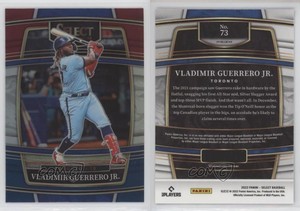 2022 Panini Select Concourse Tri-Color Prizm Vladimir Guerrero Jr #73