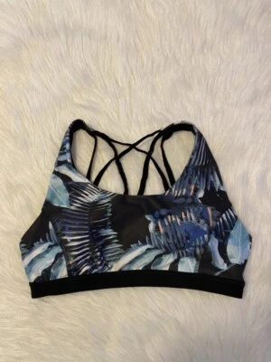 Sujetador deportivo Cascade Sport Performance para mujer talla XL inalámbrico estampado floral Foto 1 de 4