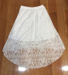 Bcx - Girls White Skirt - Size M ( 10-12 Years) - Picture 1 of 2