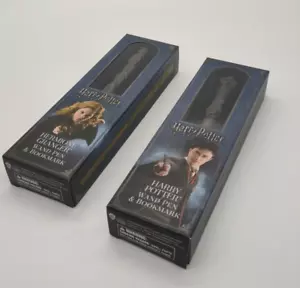 Harry Potter & Hermine Granger Dumbledore Elder Zauberstab Stift & Lesezeichen - Bild 1 von 8