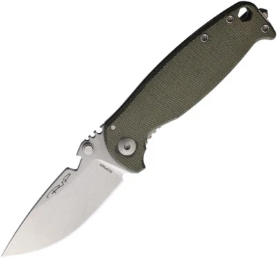 DPx Gear HEST Classic Framelock Green Folding Sleipner Steel Pocket Knife HSF039 - Image 1 of 3