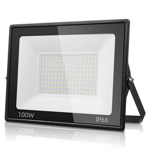 LED Fluter Außen Strahler Scheinwerfer Lampe 10W 20W 30W 50W 100W 200W 300W 500W - Bild 1 von 89