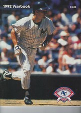 1992 Albany Colonie Yankees Yearbook featuring Pat Kelly