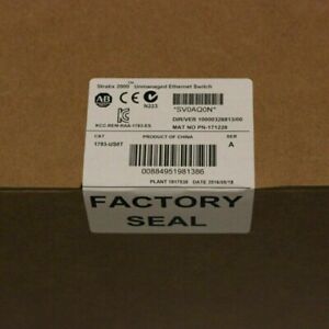 New Factory Sealed AB 1783-US8T SER A  Statix 2000 Unmanaged Ethernet Switch
