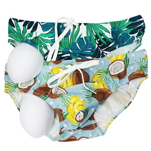 Hombres Calzoncillos de Natación Traje de Baño Bikini Bañador Cordón Almohadilla Frontal Pene Copa - Imagen 1 de 19