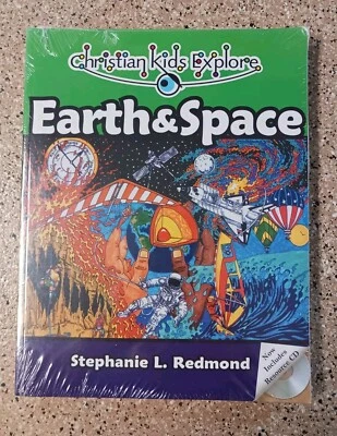 Brand New CHRISTIAN KIDS EXPLORE EARTH & SPACE By Stephanie Redmond Includes CD - Image 1 of 2