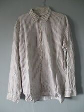 Industrial Exchange Size XL Long Sleeve Colorful Striped Button-Front Shirt