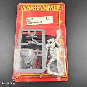 Warhammer Orcs Boar Boyz Musician (Sealed, Vintage Metal, 5th Edition, 1998) - Picture 1 of 8