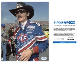 Richard Petty signed photo 8x10 ACOA autographed NASCAR legend The King - Picture 1 of 2