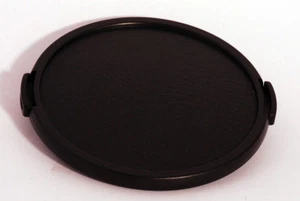 Tapa de lente de 72 mm Clip en tapa genérica de plástico negro se adapta a la mayoría de las lentes de 72 mm - Imagen 1 de 3