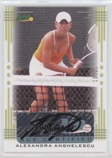 2013 Ace Authentic Grand Slam Lime Green /10 Alexandra Anghelescu #BA-AA1 Auto