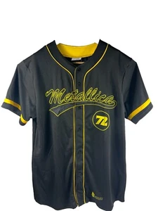 Metallica Official M72 World Tour Baseball Jersey Size LG NEW Chicago 2024 RARE! - Picture 1 of 13