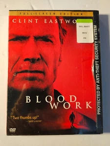 Blood Work (DVD, 2002, Widescreen) Brand New Sealed Clint Eastwood - Imagen 1 de 2