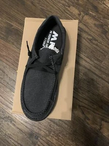 🌹 Mr J -Cade Black Shoes - Picture 1 of 3