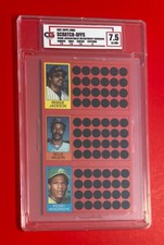 1981 Topps Baseball Scratch Off Card RICKEY HENDERSON #39 REGGIE JACKSON Vtg HOF