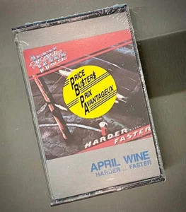 APRIL WINE HARDER ... FASTER Cassette ©1979 Aquarius Records NOS FACTORY SEALED! - Bild 1 von 5