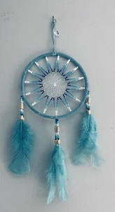 Handmade Native American Navajo DreamCatcher atrapasueños Wall Ornament NEW - Picture 1 of 5