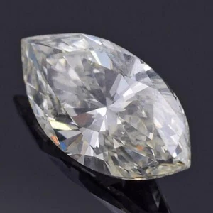 GIA Certified Loose 0.72 Ct L SI2 Marquise Brilliant Diamond 8.99x4.50x2.93 mm - Picture 1 of 7