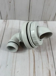 Conjunto de montaje de retorno de piscina sobre el suelo Summer Waves-con caño ajustable 1,25” - Imagen 1 de 4