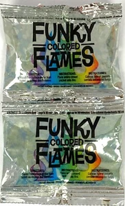 Funky Farbige Flammen Feuer Farbwechsel Pakete 2er Pack - Bild 1 von 2