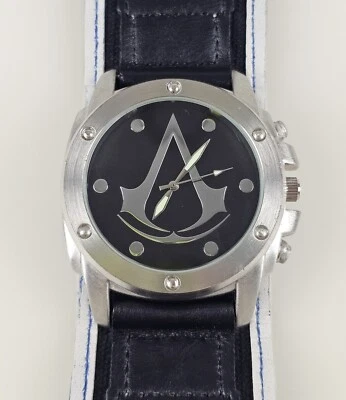 Assassin's Creed 2017 Ubisoft Accutime Videogame Wristwatch Cuff Band Working - Photo 1/4